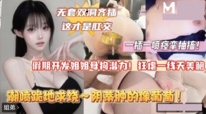 假期开发亲姐母狗潜力 排卵期双洞暴力齐插 狂虐一线天美鲍