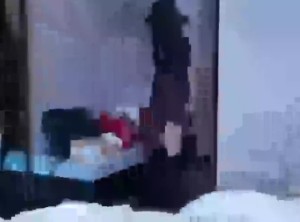 山东威海微胖妹子被富二代强势拿下情趣内衣羞耻做爱全记录