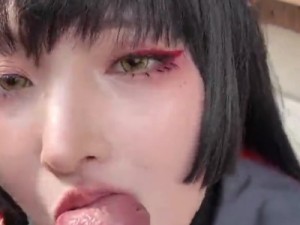 路边遇到了野生的狐坂若藻给她投喂就能让我随意玩弄并内射